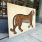 Vintage Large Jaime Parlade Style Bengal Tiger Painting