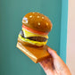 Vintage Ceramic Hamburger Bookends
