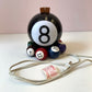 Vintage Billiard 8 Ball Table Lamp