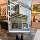 Vintage Signed Limited Edition Screenprint Titled "Imperial Theater - Edwin Drood" by Charles Ford