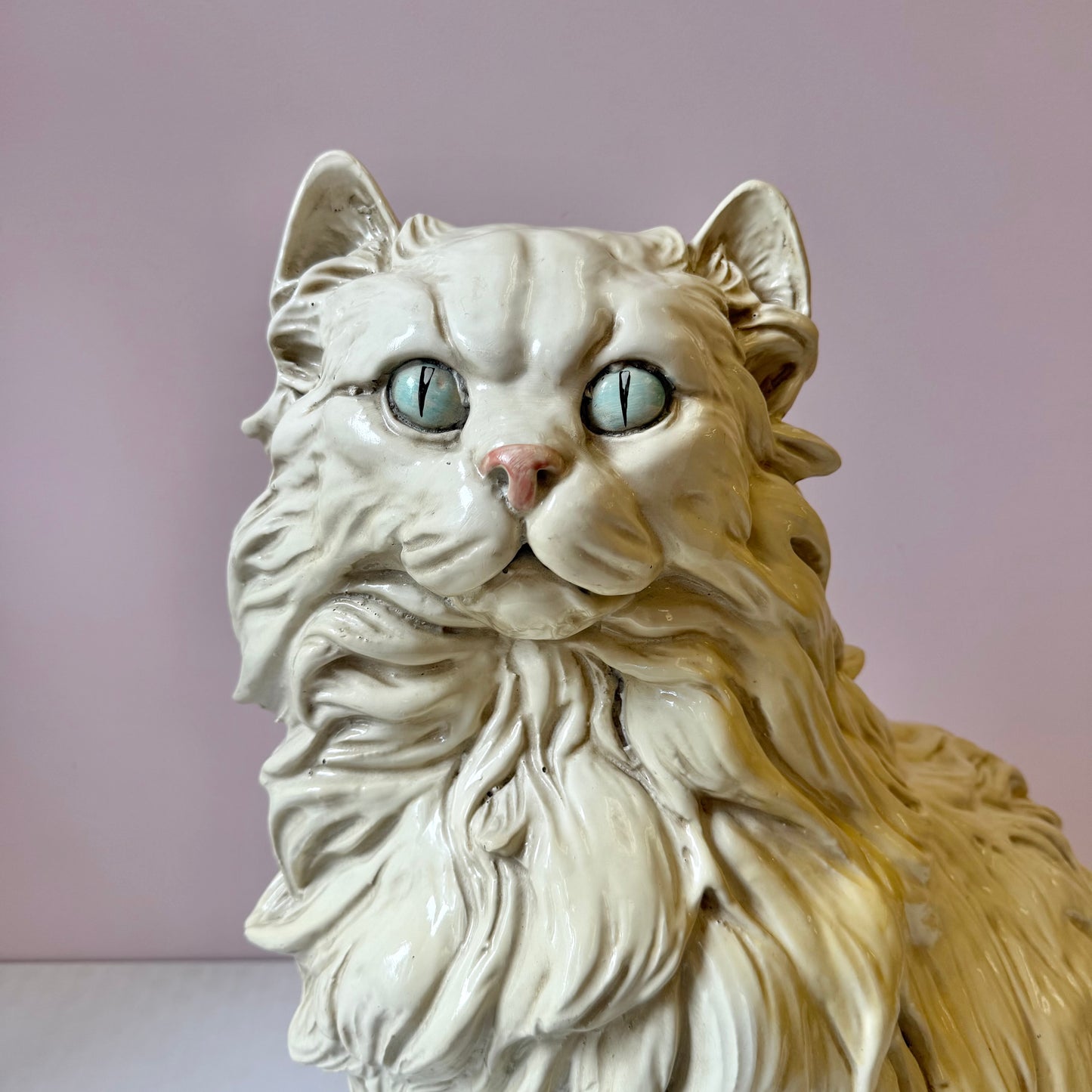 Vintage Mid-Century Extra Large 1960’s Persian Cat Statue