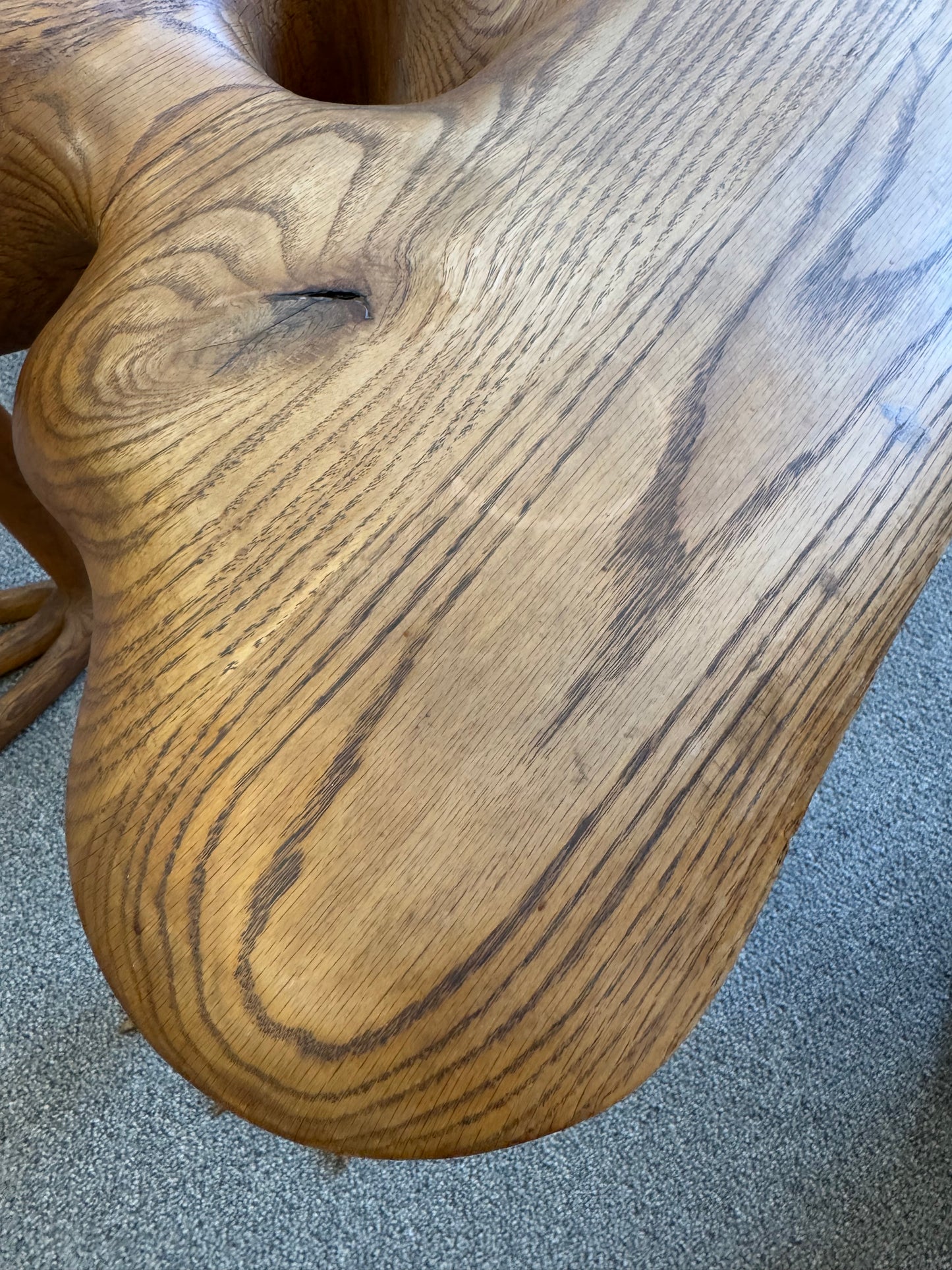 1980 Andrew Willner Ostrich Table/Signed and Dated