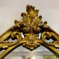 Vintage Large Gold Giltwood Rococo Style Mirror