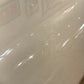 Vintage Square Waterfall Edge Taupe Lacquer Coffee Table