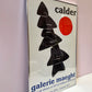 Vintage 1970's Framed Calder Exhibition Poster