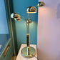 Vintage Five-Headed Brass Table Lamp