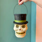 Vintage Inspired Skull Candy Bucket