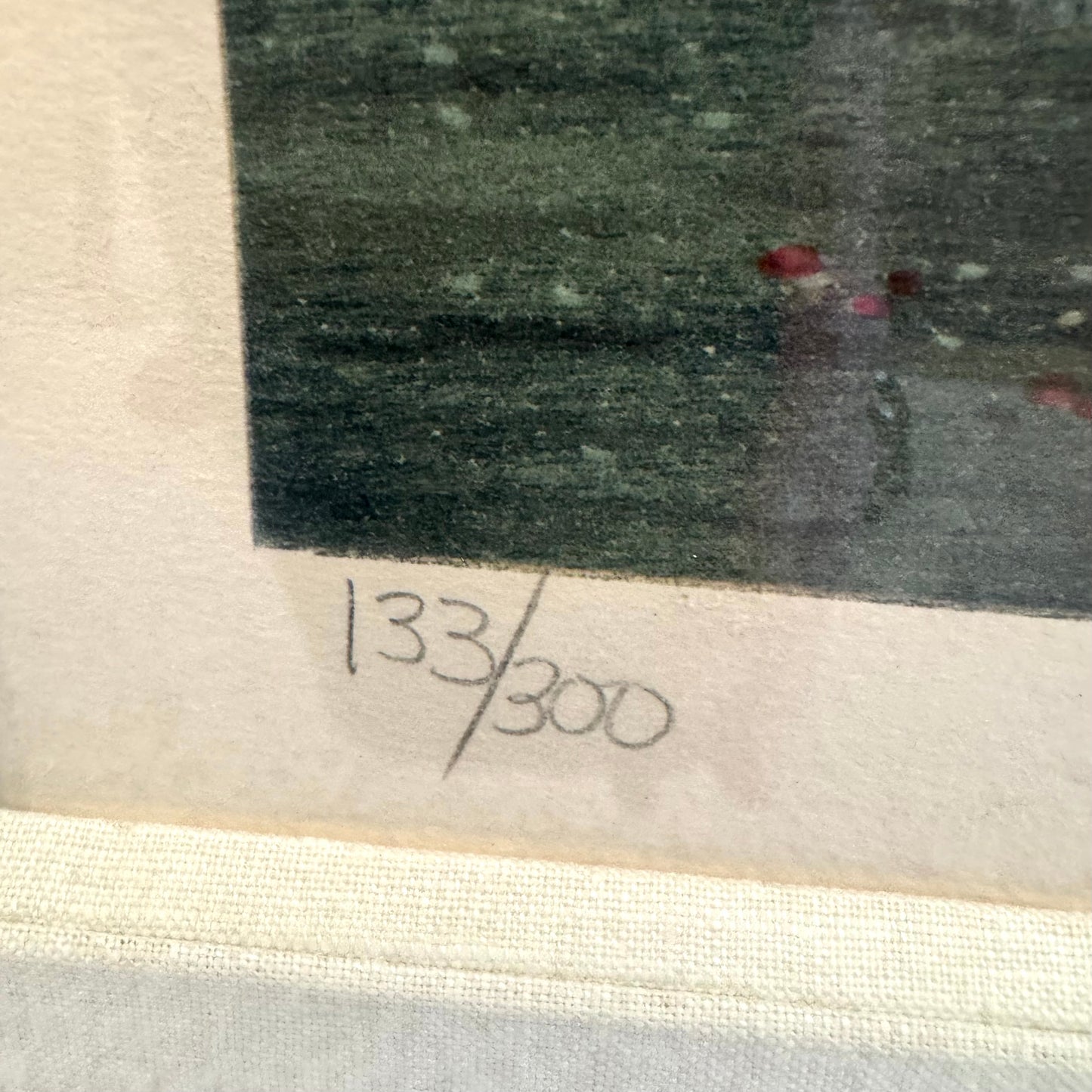 Vintage 1983 Signed Limited Edition Lithograph Titled "Variety Photoplays" by Davis Cone