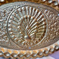 Vintage Brass Peacock Embossed Decorative Tray/Wall Hanging
