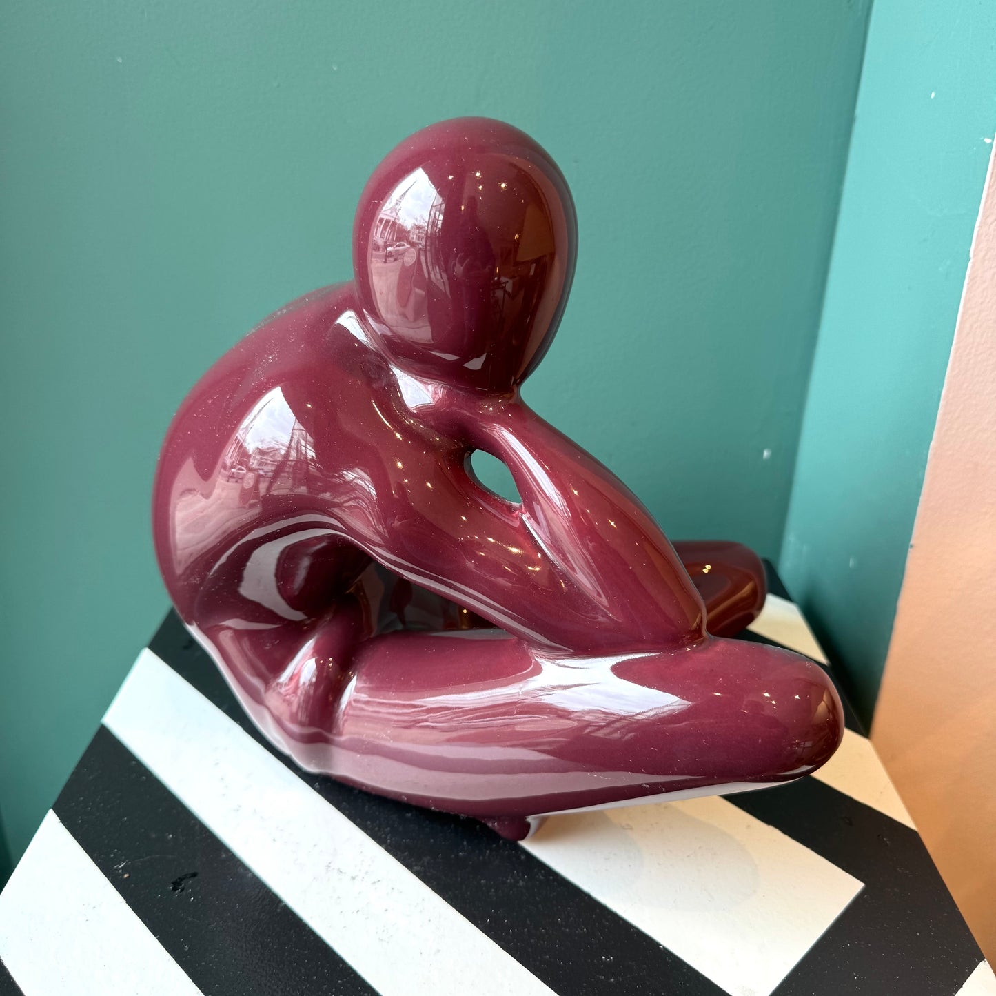 Vintage Jaru “Contemplation” Figure Statue