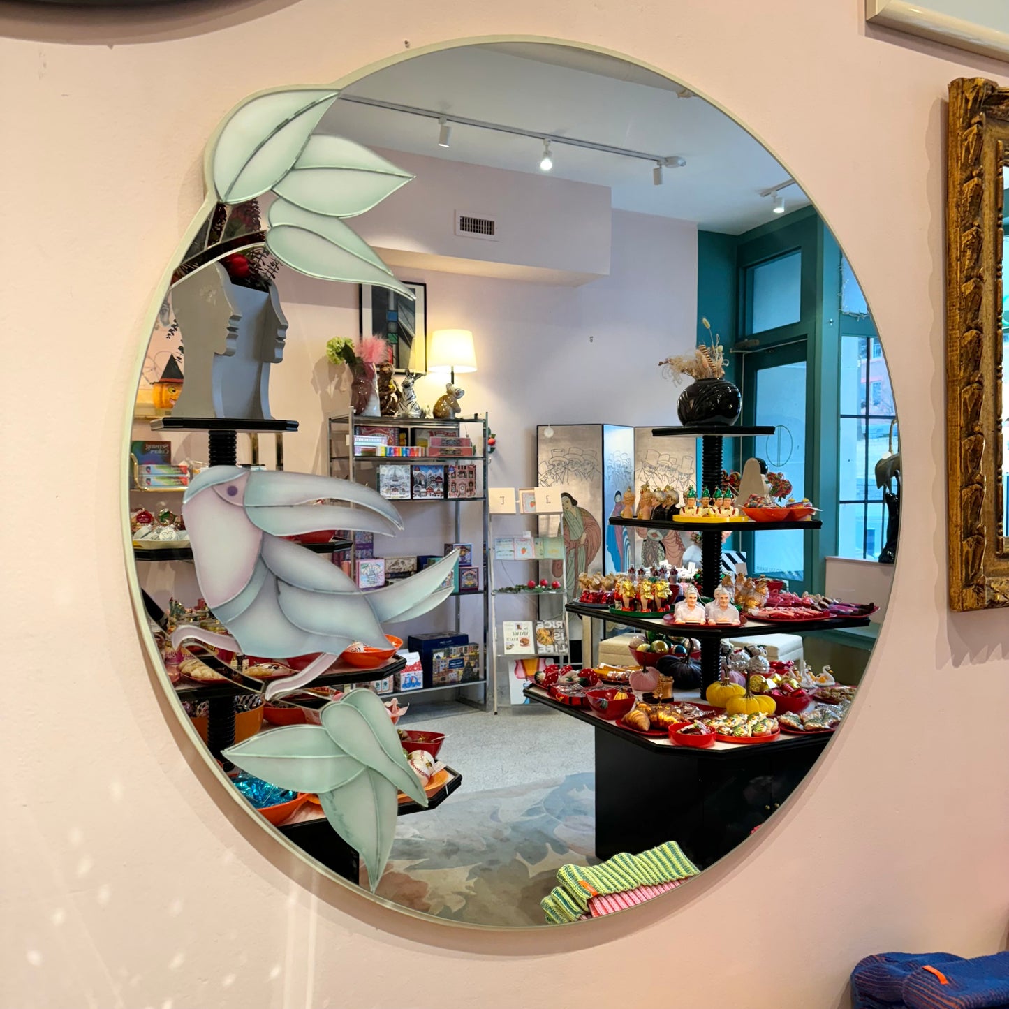 Vintage 1980’s David Marshall Toucan Mirror