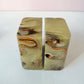 Vintage Faux Green Onyx Bookends