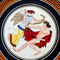 Vintage Set of 3 Mid-Century Greek Wall Hanging Plates by D. Vassilopoulos