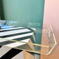 Vintage Large Lucite Serving Tray