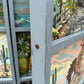 Vintage 1950's Original Paint by Numbers Screen/Room Divider