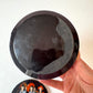 Vintage Asian Lacquer Box with Mother of Pearl Figural Inlay (as is)