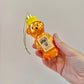 Honey Bear Glass Ornament
