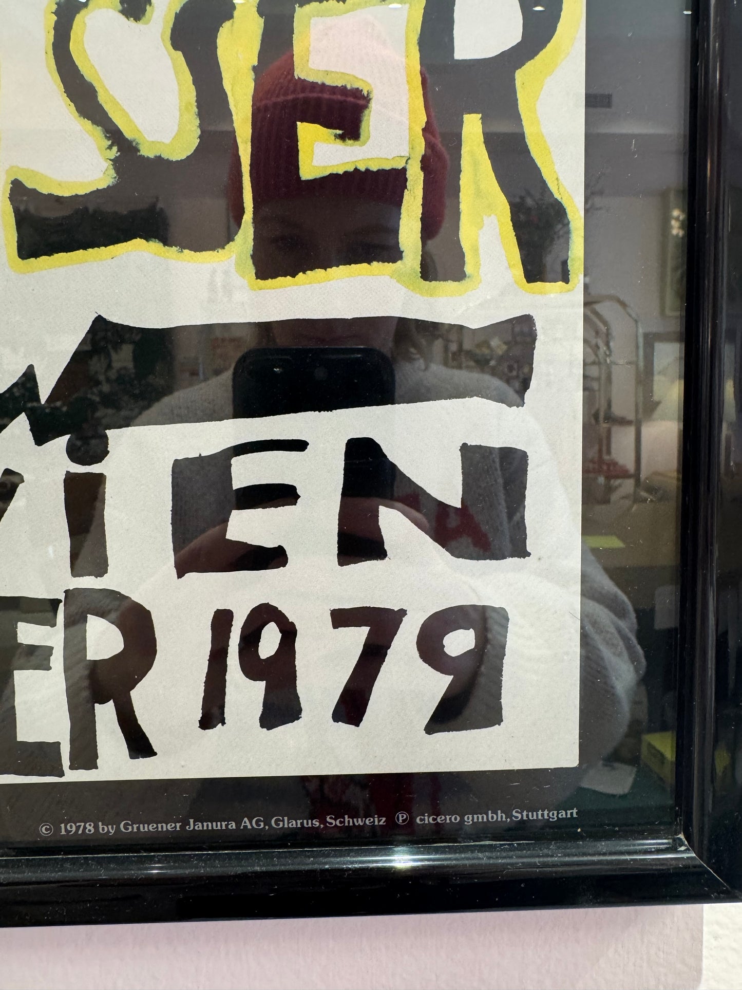 Vintage 1970's Hundertwasser Museum Exhibition Poster