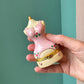 Pink Dress Mannequin Hand Painted Trinket Box