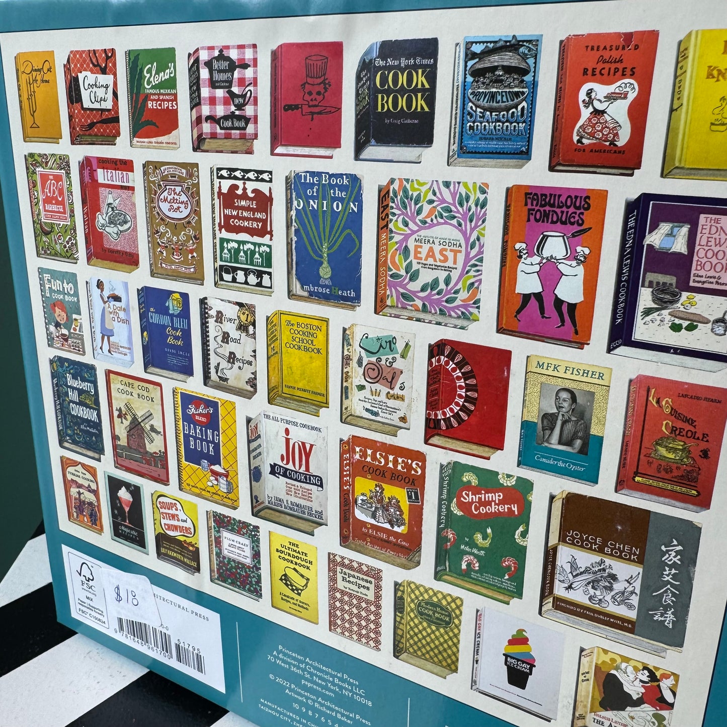 Classic Cookbooks 1000 Piece Puzzle