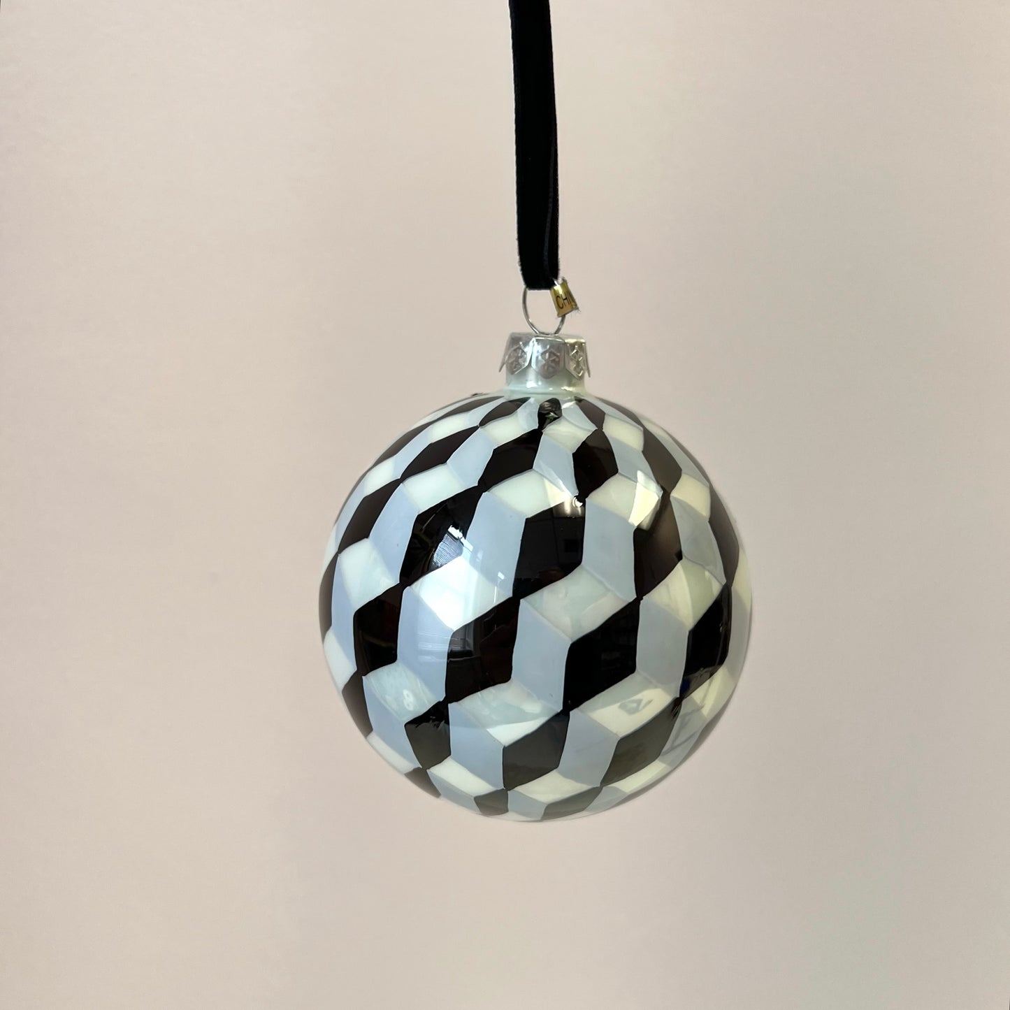 Tumbling Blocks Bauble Ornament/item