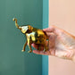 Vintage Brass Elephant Figurine