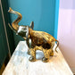 Vintage Brass Elephant Statue