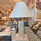 Mid Century Travertine Lamp