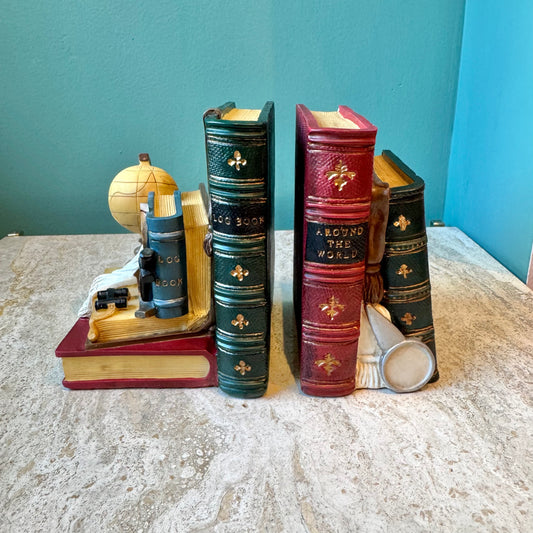 Vintage Set of Book Bookends