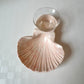 Vintage "Cocktails for Six" Seashell Shaped Serving Dishes by Karoff Originals