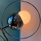 Vintage Robert Sonneman Style Three Globe Chrome Space Age Lamp