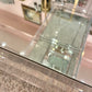 Charles Hollis Jones Style 1980’s Lucite and Mirror 2 Tier Rolling Bar Cart