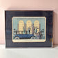 Vintage Framed "Au Revoir" Print by George Barbier