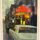 Vintage 1983 Signed Limited Edition Lithograph Titled "Variety Photoplays" by Davis Cone