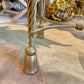 Vintage Gold Hollywood Regency Tassel Footed Side/End Table