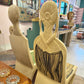 Vintage Pair of Man and Woman Fiberglass "Chairacters" by Altina Schinasi