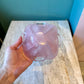 Vintage Pale Pink Murano Glass Ashtray