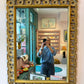 Vintage Hollywood Regency Style Giltwood Mirror