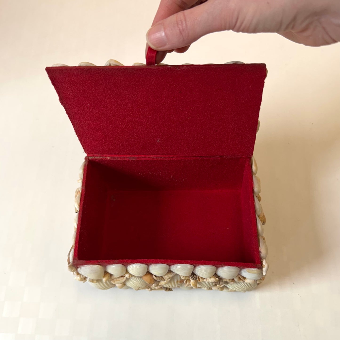 Vintage Shell Encrusted Box