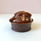 Vintage GEO Ceramic Rabbit Tureen Serving Dish