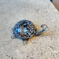 Vintage Murano Style Glass Millefiori Turtle Figurine