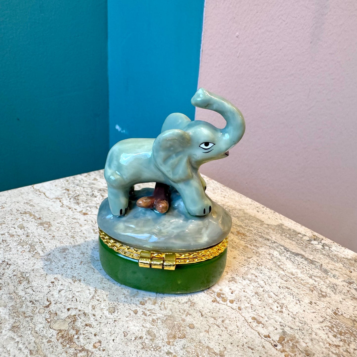 Elephant Trinket Box