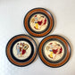 Vintage Set of 3 Mid-Century Greek Wall Hanging Plates by D. Vassilopoulos