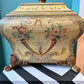 Vintage French Inspired Claw Footed Storage Box
