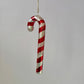 Glass Candy Cane Ornament