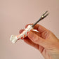 Vintage Set of 5 Shrimp Handled Appetizer Forks by Shafford