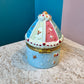 Carousel Bunny Tent Trinket Box