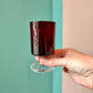 Vintage Set of 4 Luminarc France Ruby Red Glasses