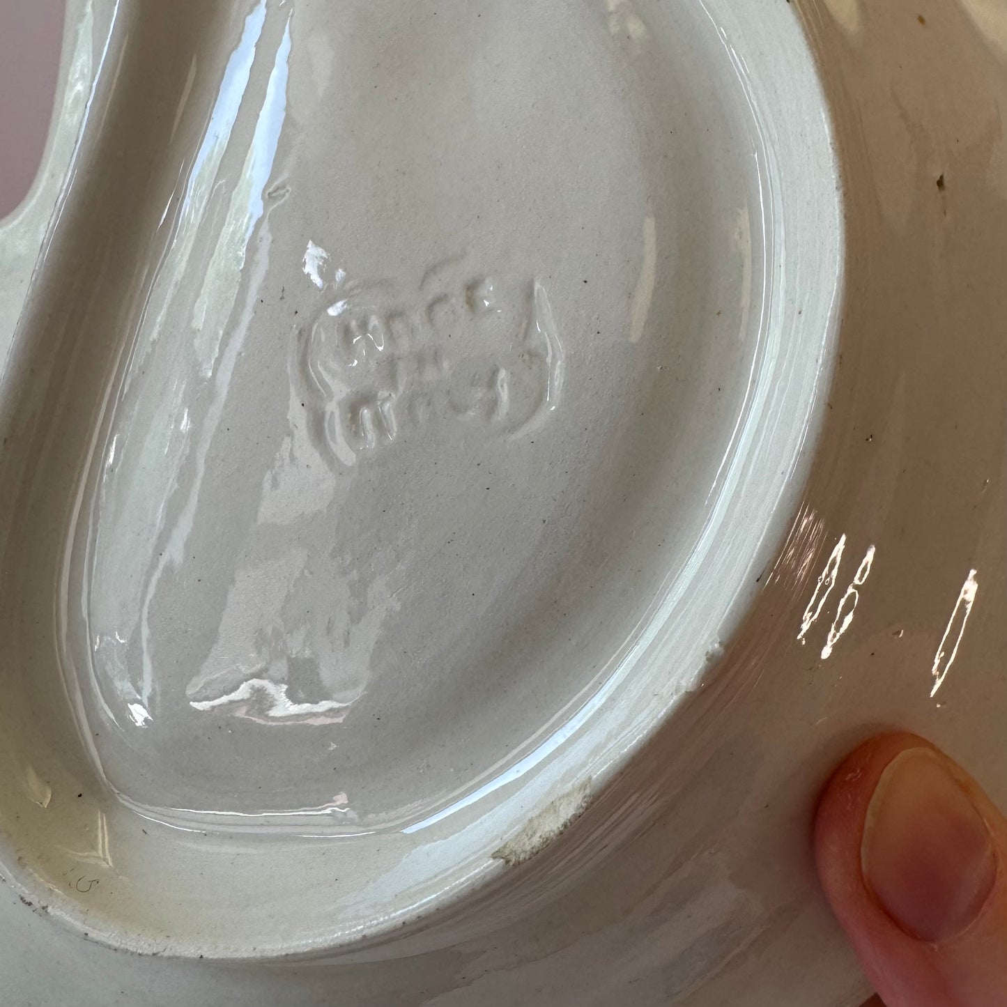 Vintage Italian Ceramic Banana Catchall Dish