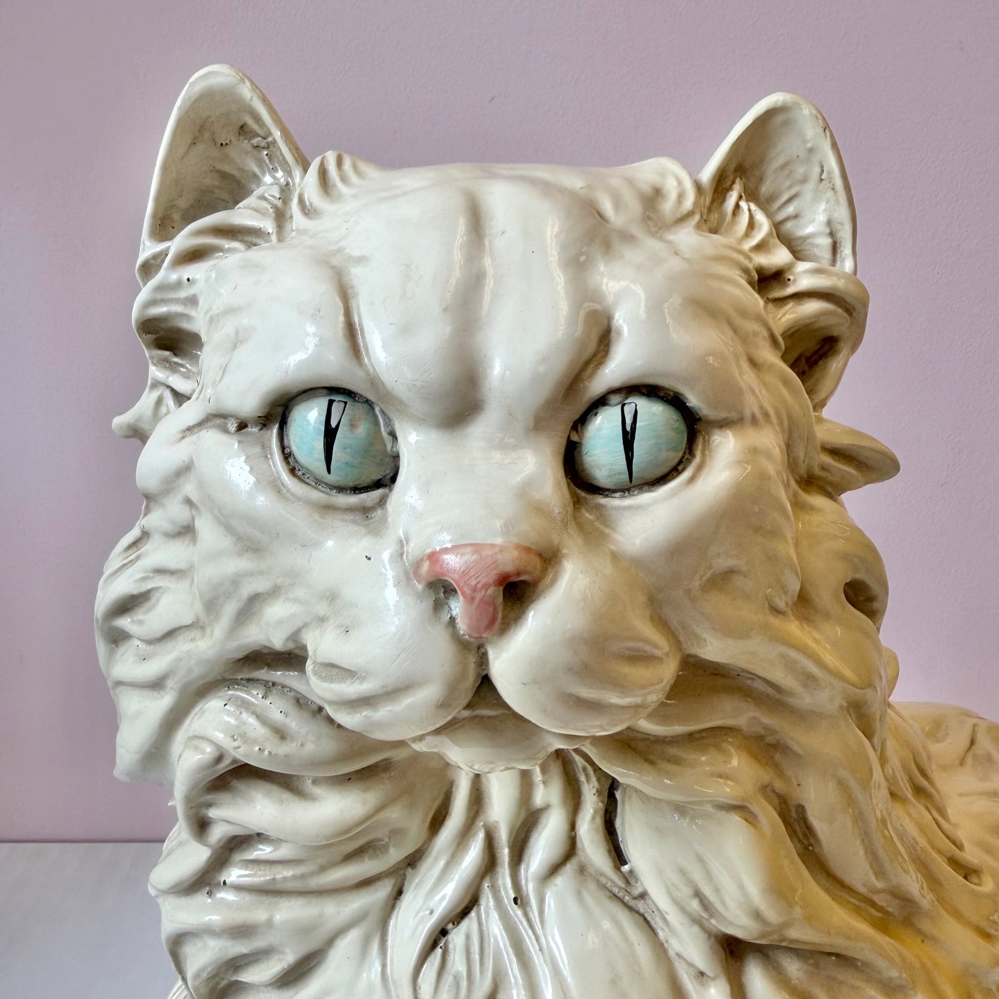 Vintage Mid-Century Extra Large 1960’s Persian Cat Statue